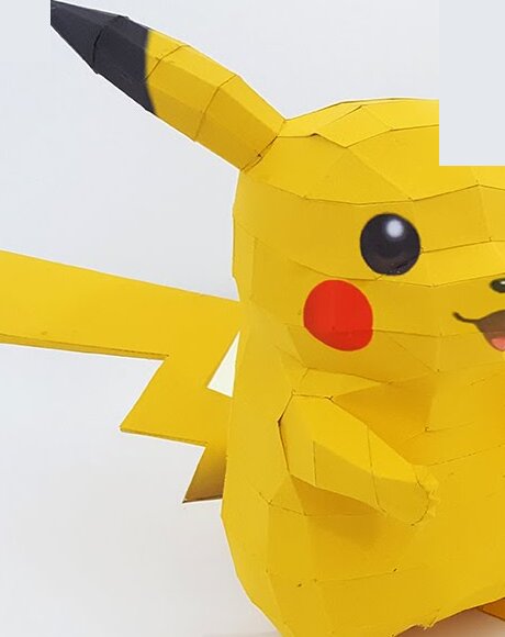 Pikachu de papel